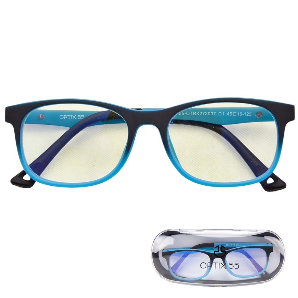 Optix 55 Kids Computer Gaming  Blue Light block Glasses - Anti Eyestrain NWT